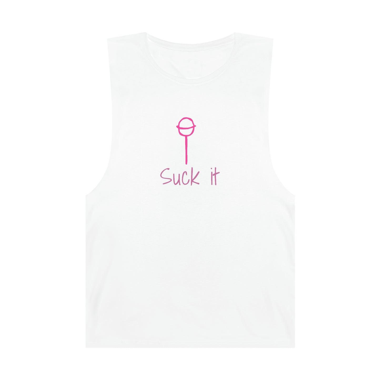 'Suck it' from the Ice Cream and Lollic*ck Collection Unisex Tank