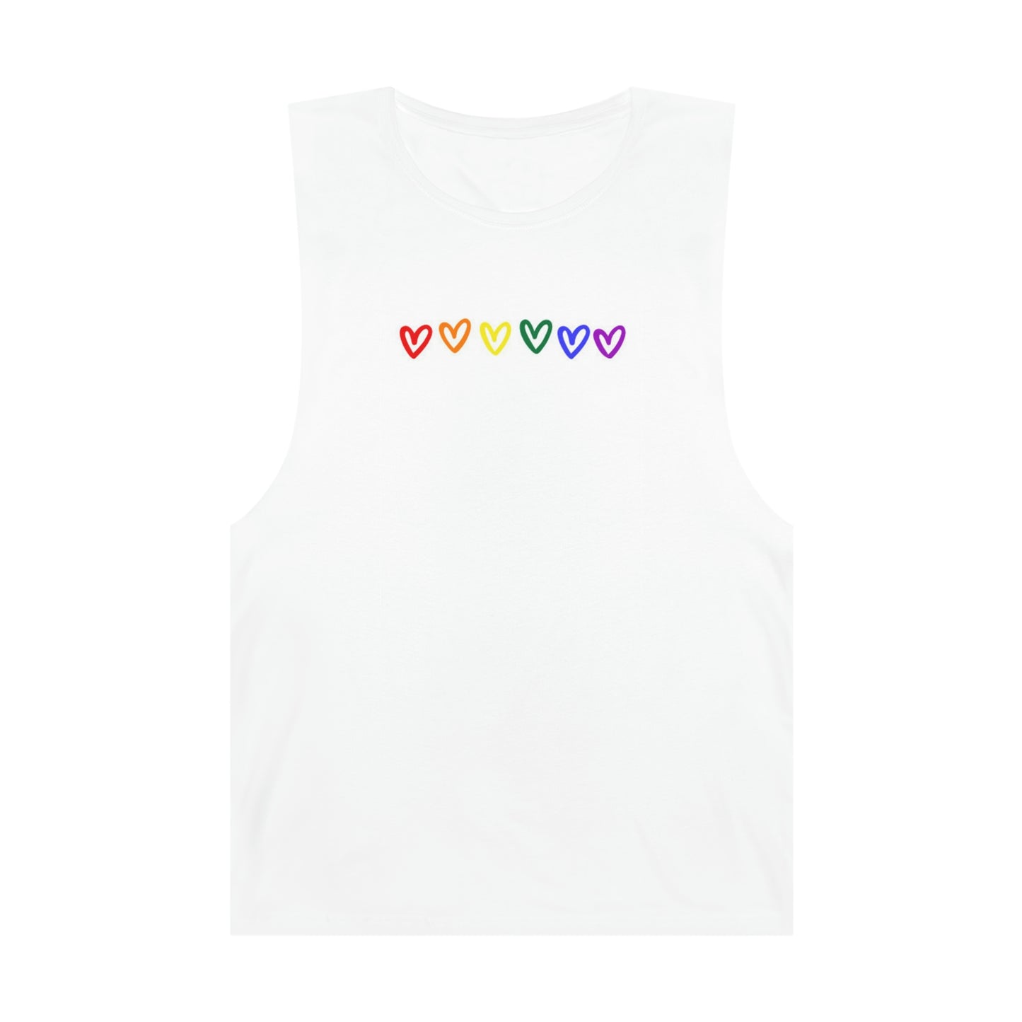'Simple Heart' - World Pride Collection Unisex Tank