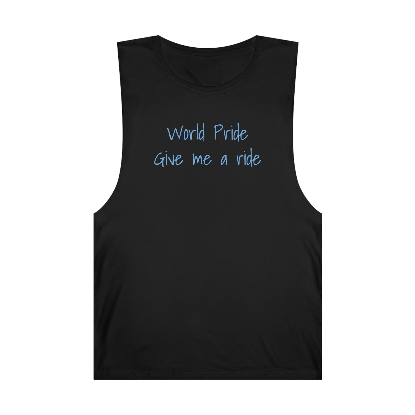 'World Pride Give Me A Ride' Unisex Tank