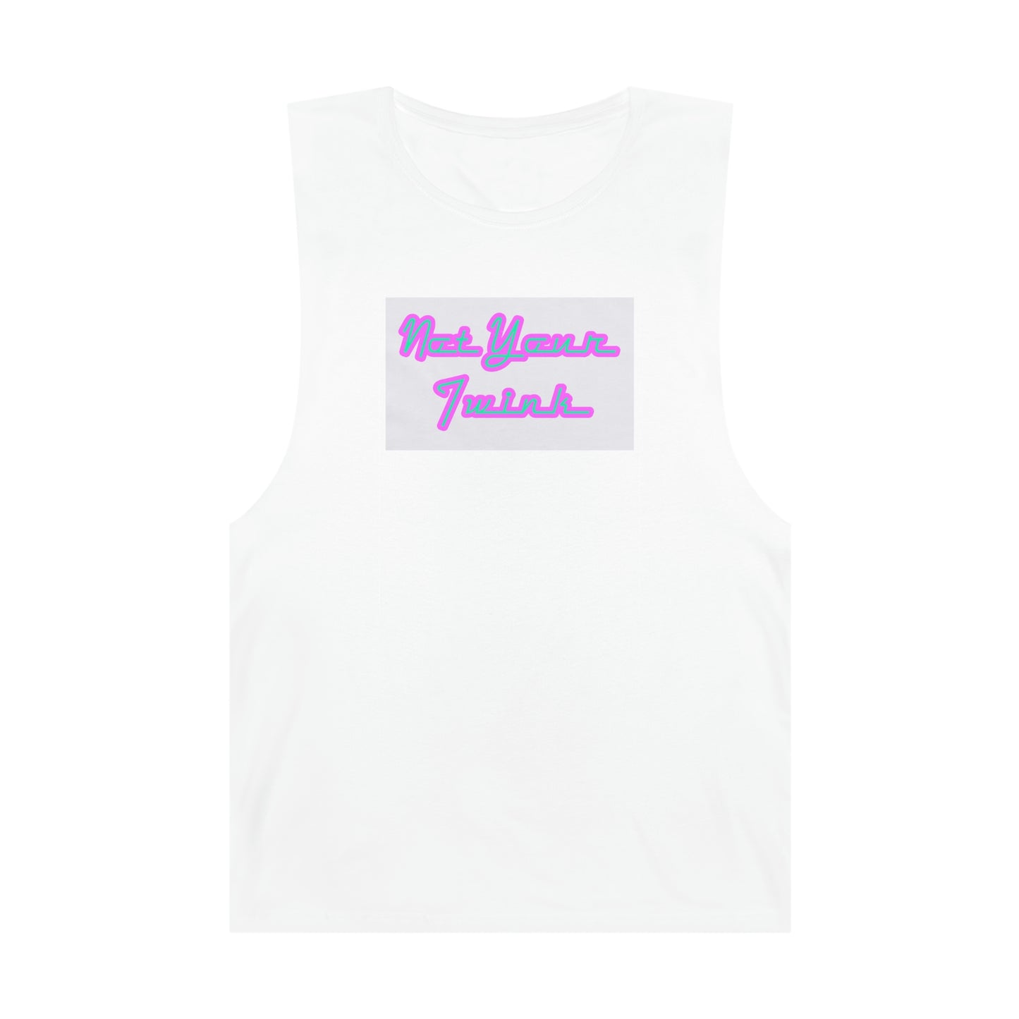 'Not Your Twink' Unisex Tank - Retro Font Collection