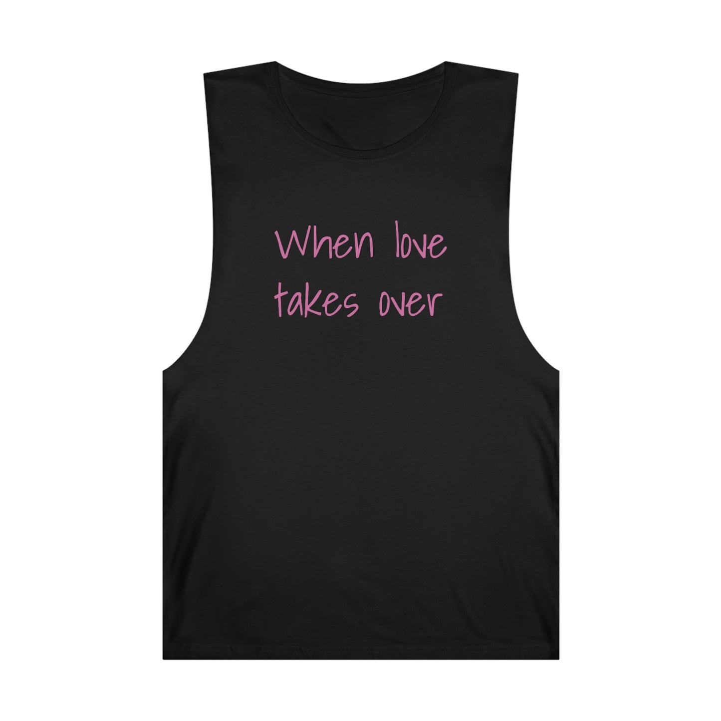 'When Love Takes Over' - The Lyric Collection Unisex Tank