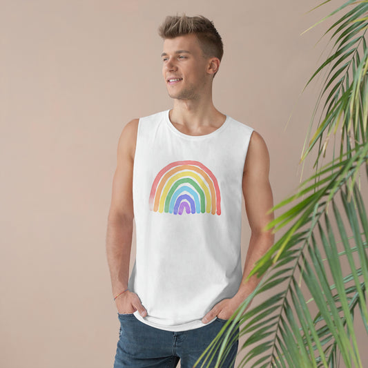 'Rainbow Watercolour' - World Pride Collection Unisex Tank