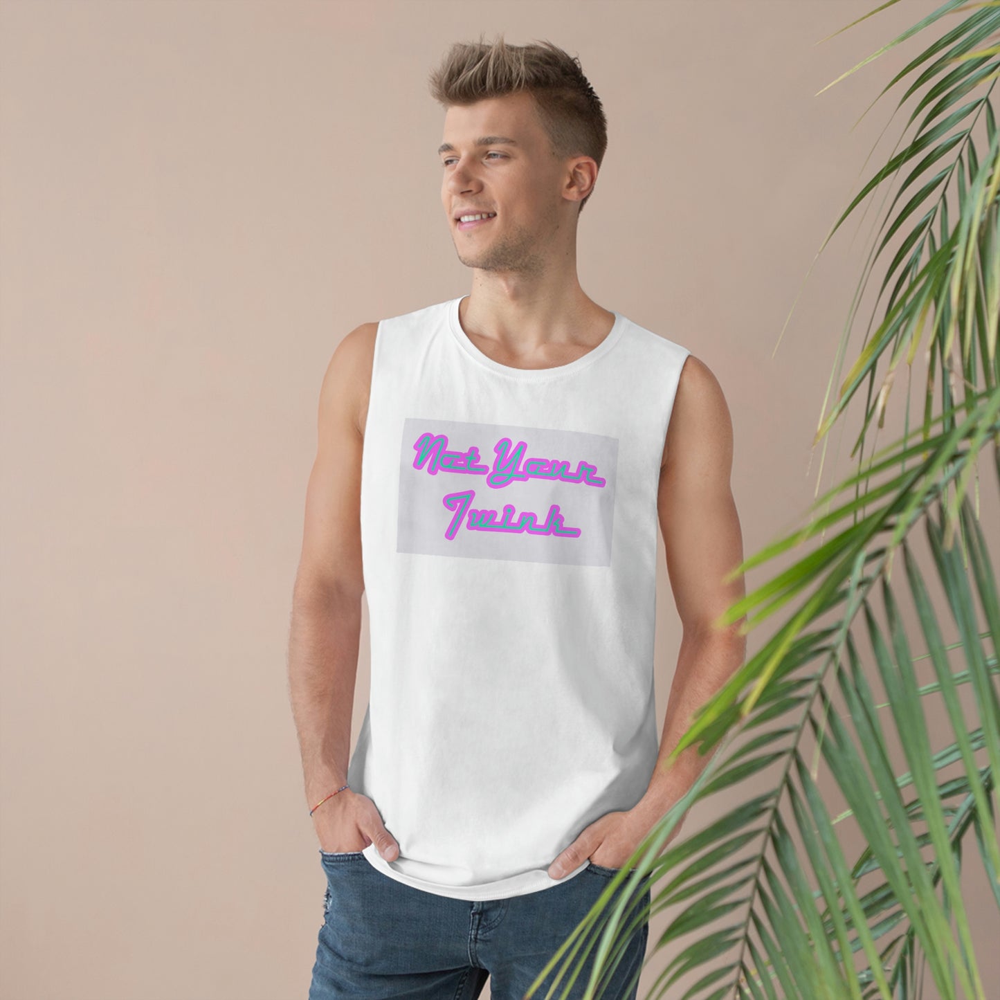 'Not Your Twink' Unisex Tank - Retro Font Collection