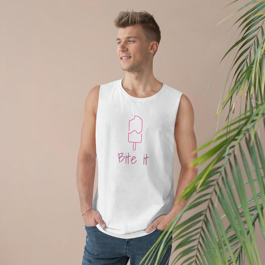 'Bite it' from the Ice Cream and Lollic*cks Collection Unisex Tank